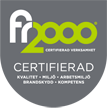 FR2000 Certifiering Hisingens Sotnings AB